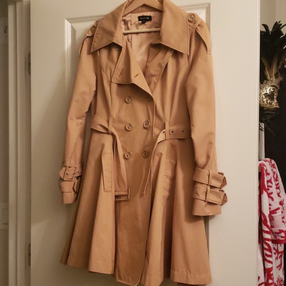 Bebe Dress Trench Coat